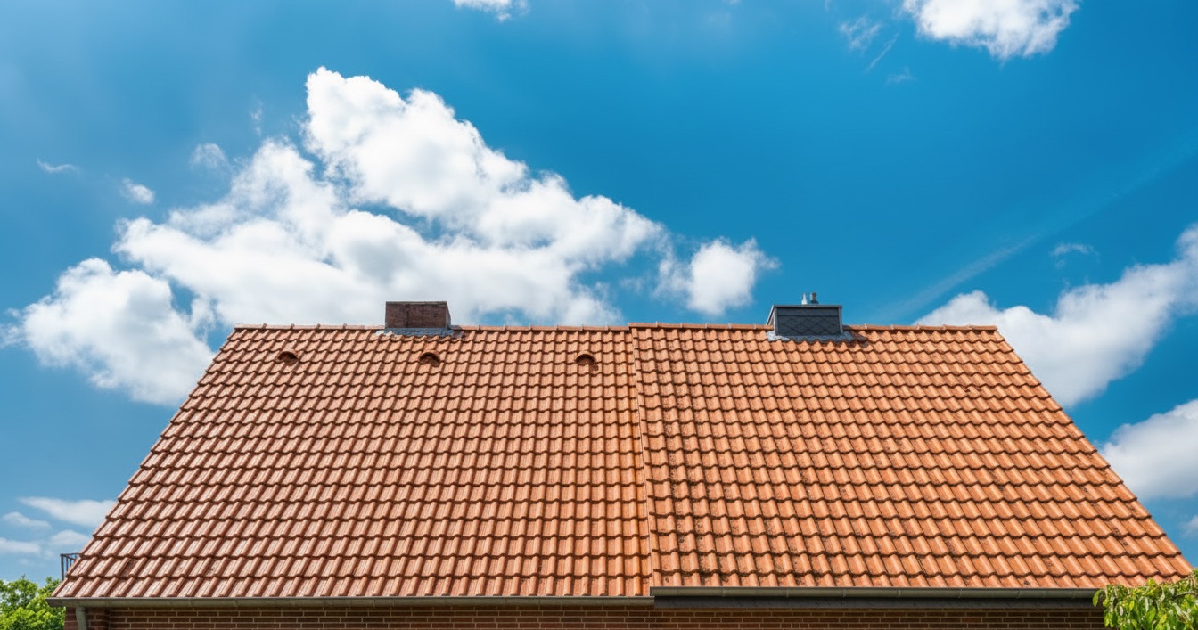 Roof after completed restoration