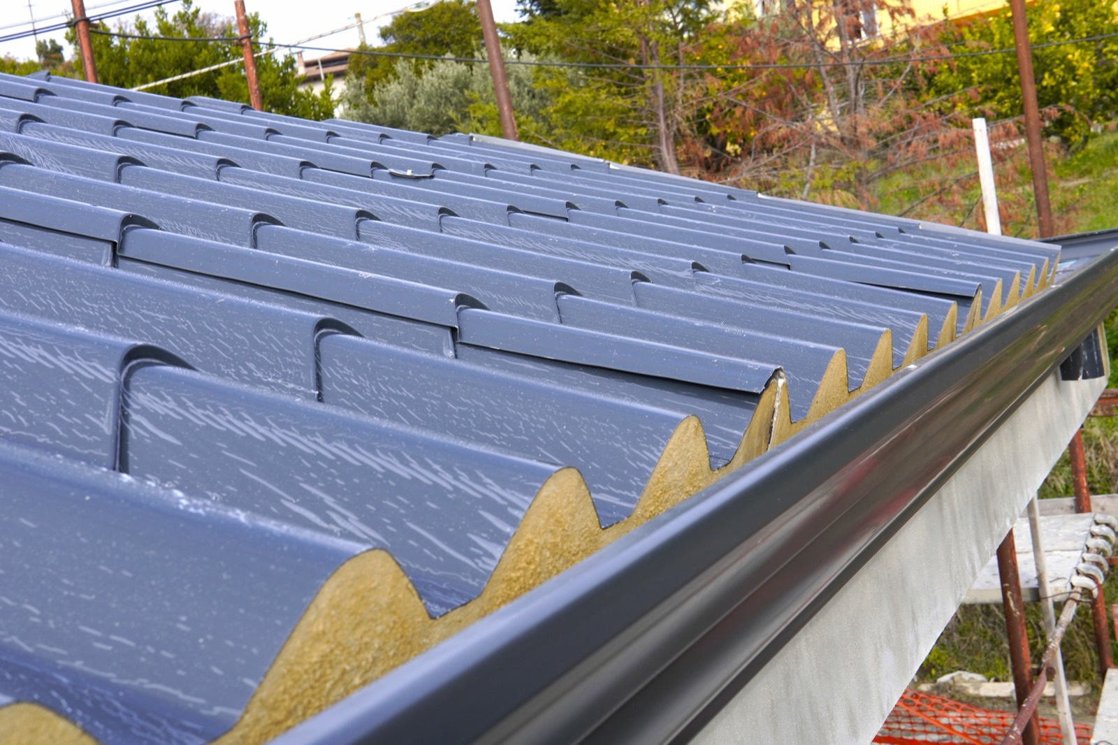 Hail damage repair project
